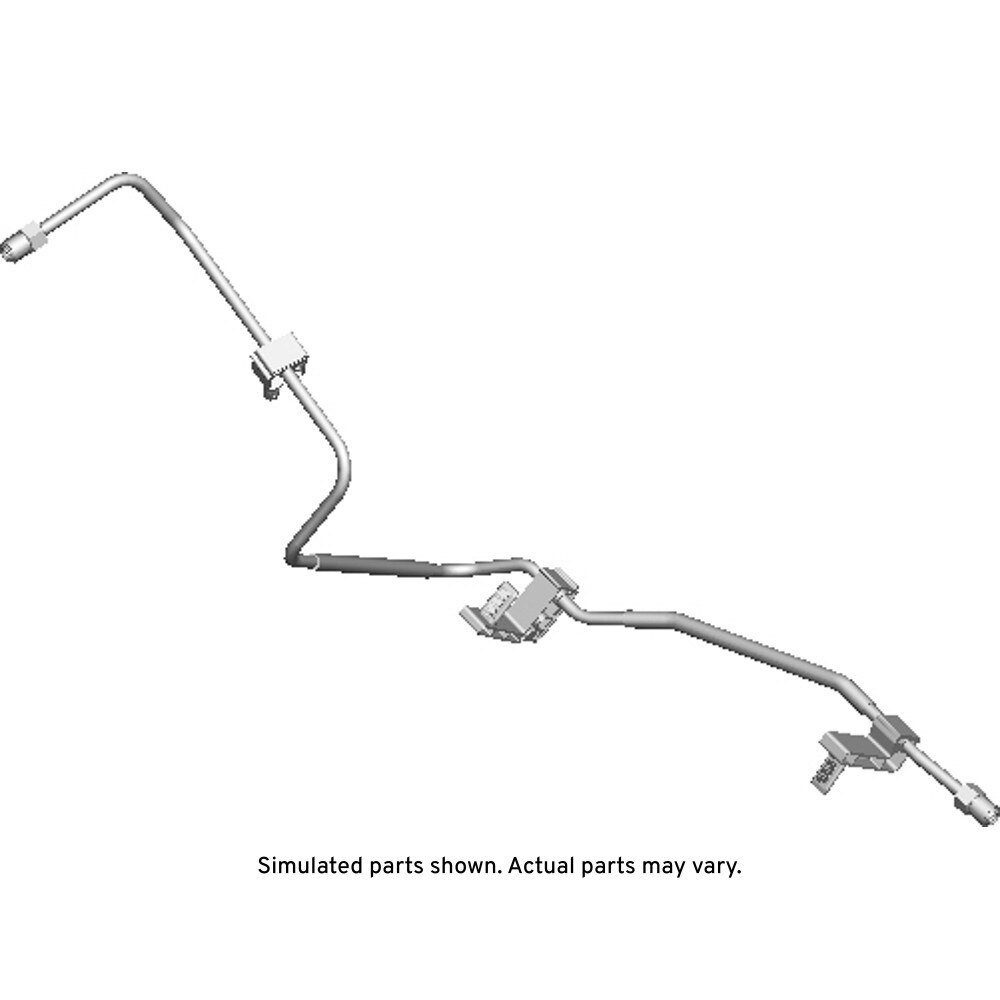 GM Genuine Parts Rear Passenger Side Brake Pipe