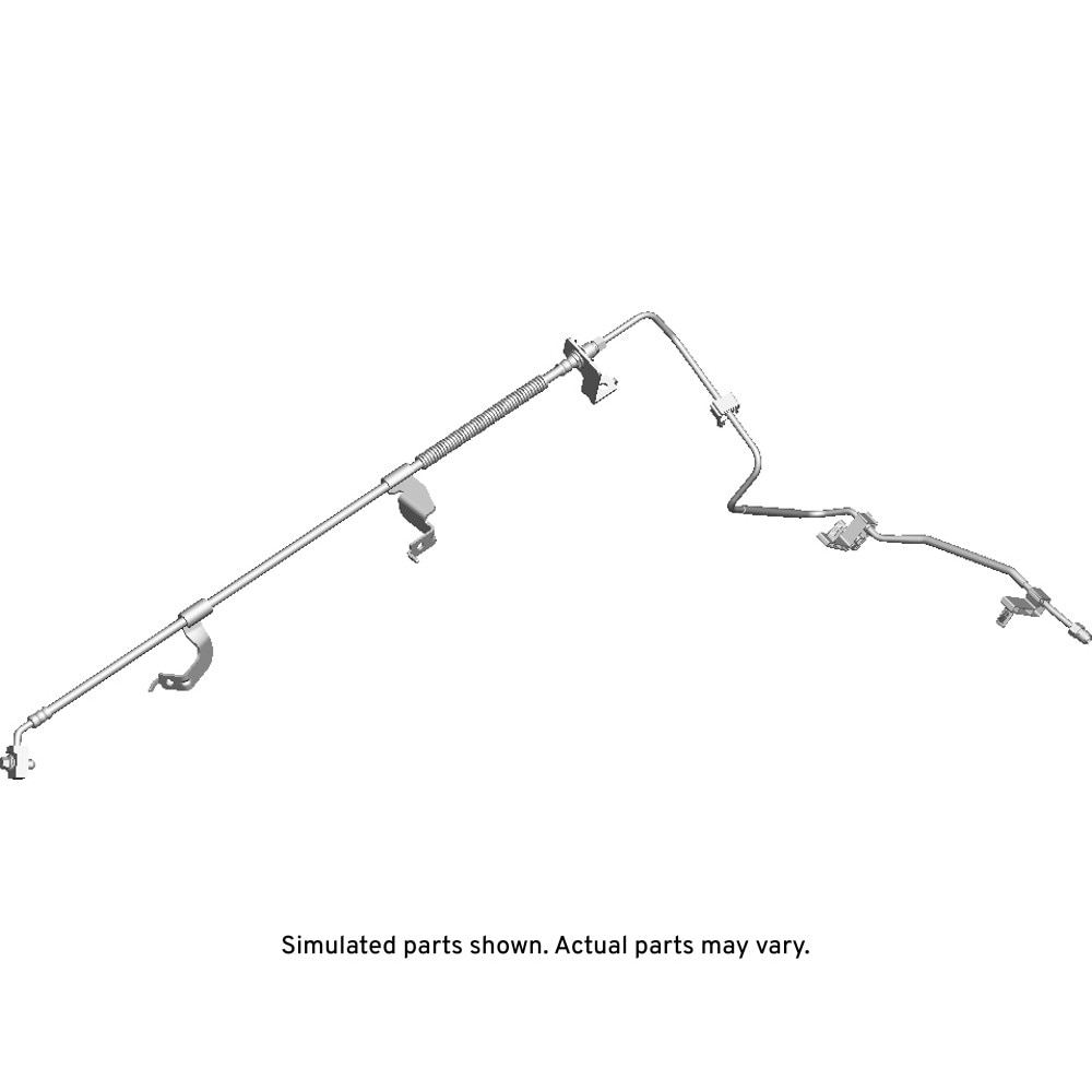 GM Genuine Parts Rear Passenger Side Brake Hose