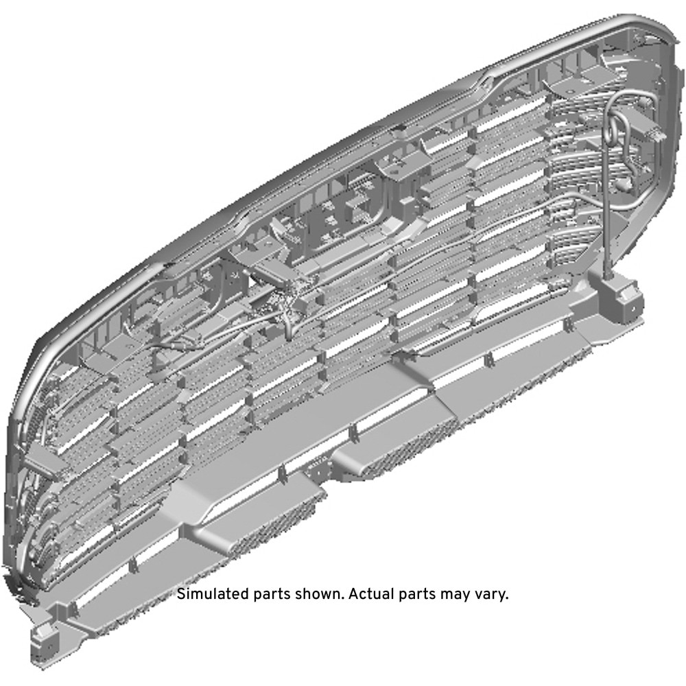 GM Genuine Parts Black Front Grille