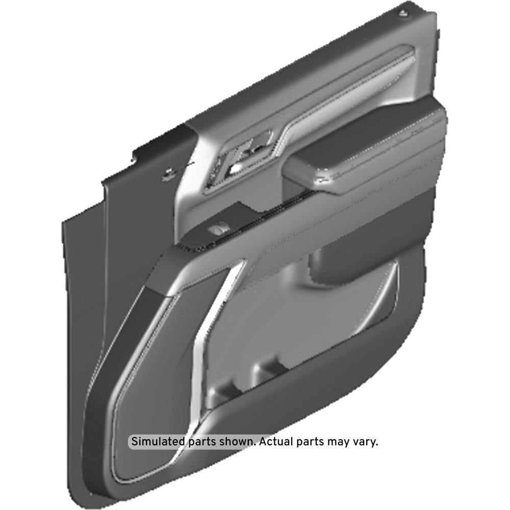 GM Genuine Parts Jet Black Front Passenger Side Door Trim