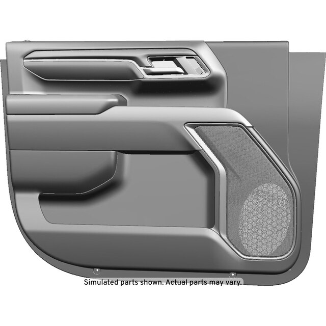 GM Genuine Parts Very Dark Atmosphere Front Driver Side Door Trim