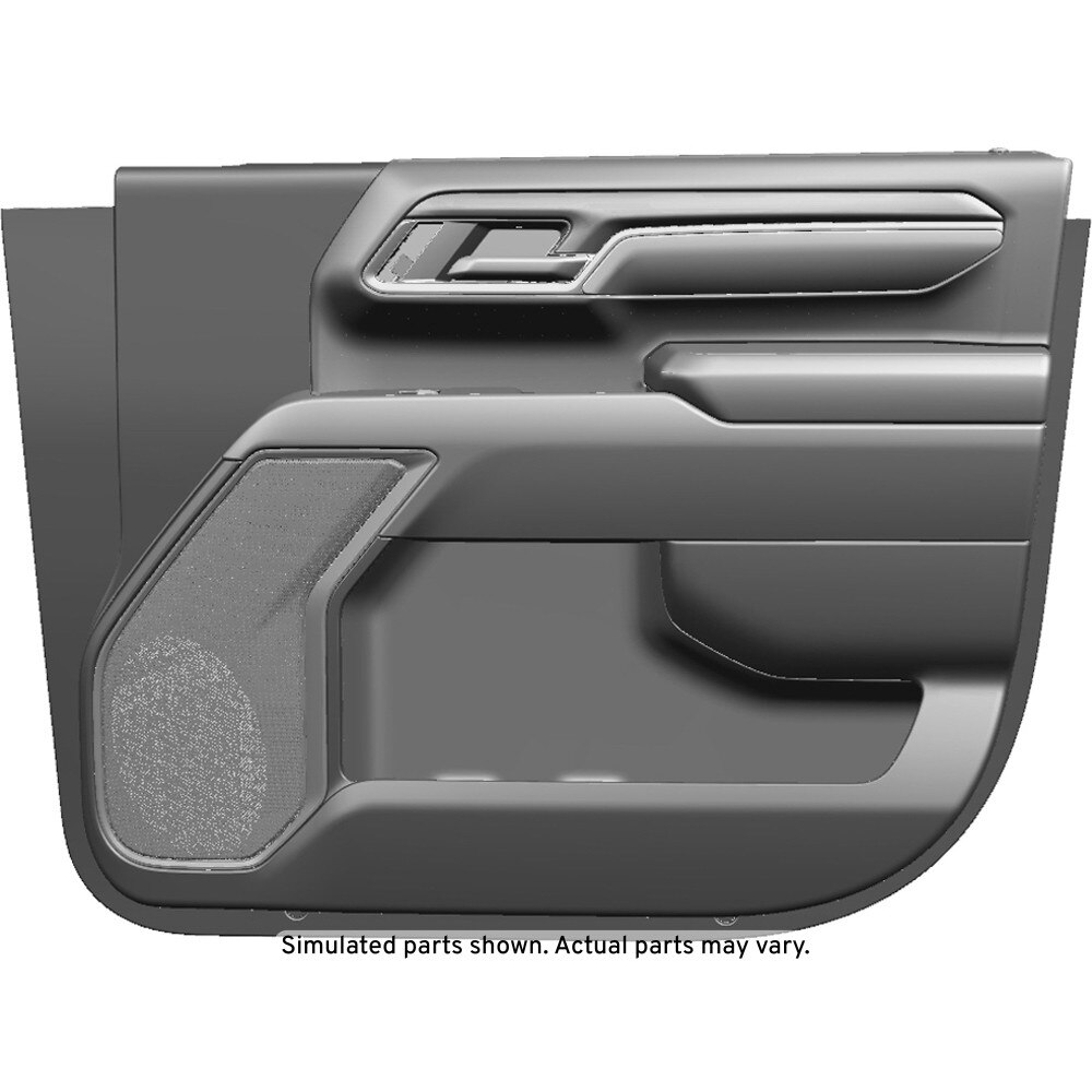 GM Genuine Parts Very Dark Atmosphere Front Passenger Side Door Trim