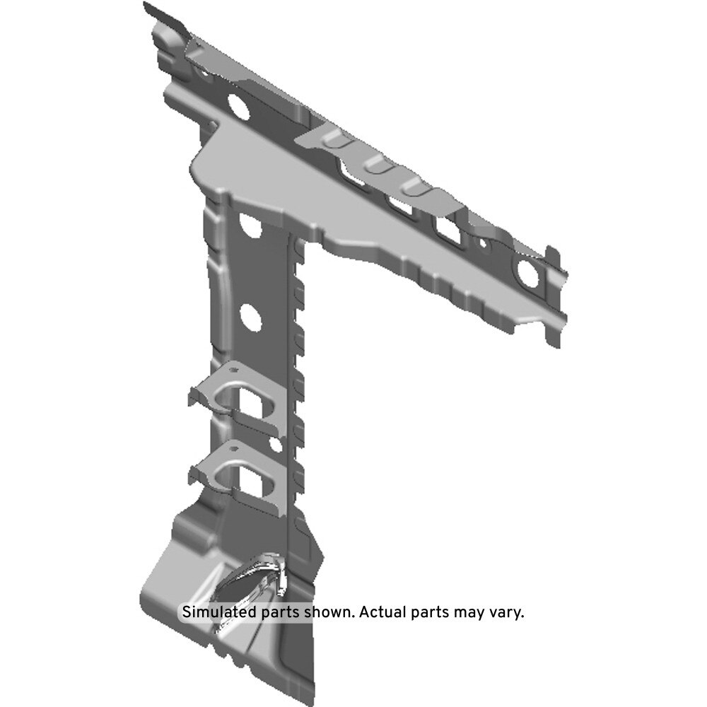 GM Genuine Parts Passenger Side Quarter Inner Panel Brace