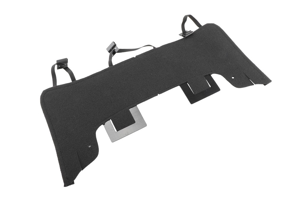 GM Genuine Parts Jet Black Front Seat Back Rear Lower Cover
