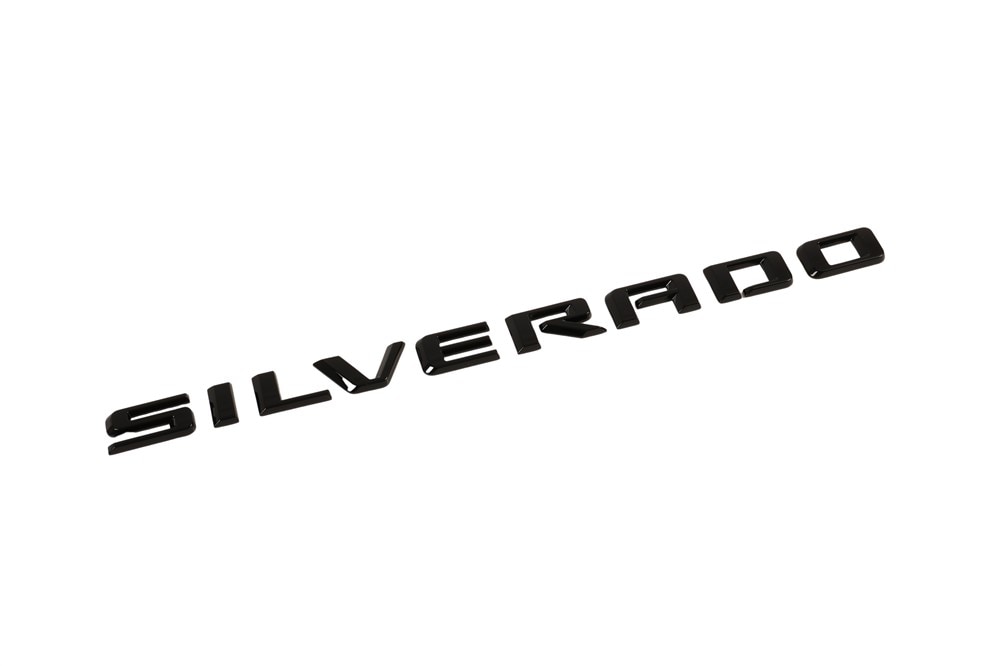 GM Genuine Parts Black Driver Side Tailgate Vehicle Name Plate