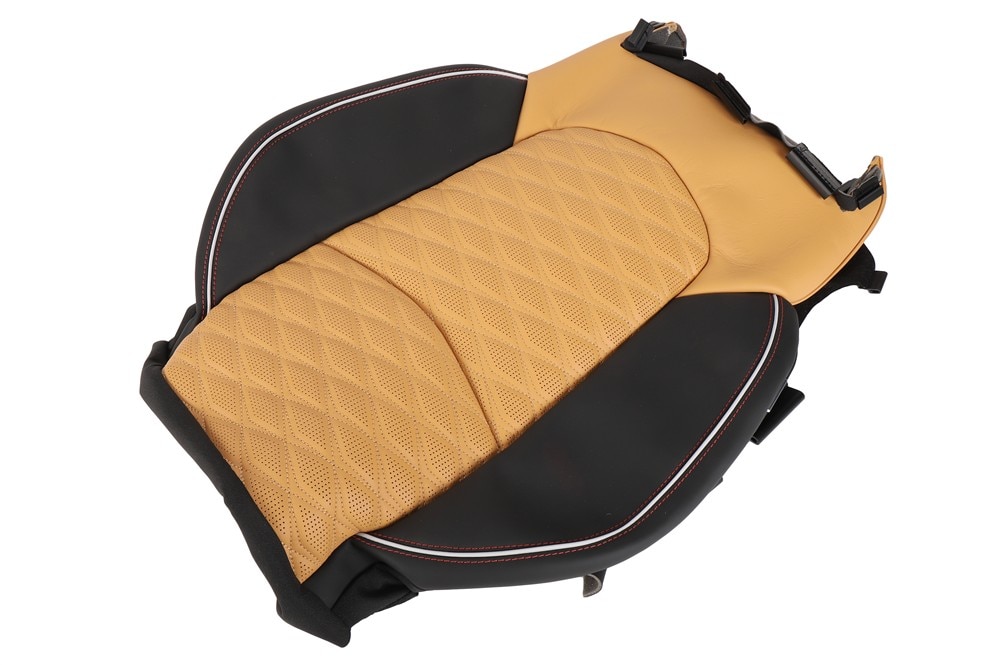 GM Genuine Parts Natural Tan Front Passenger Side Seat Back Cover