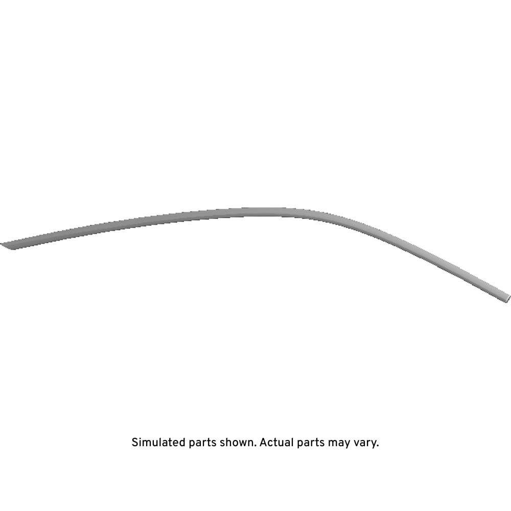 GM Genuine Parts Anodized Vader Front Driver Side Door Window Upper Reveal Molding