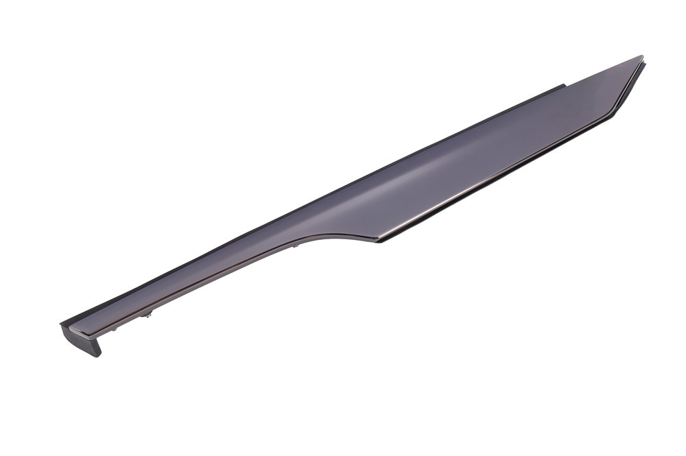 GM Genuine Parts Anodized Vader Upper Rear Driver Side Door Opening Reveal Molding