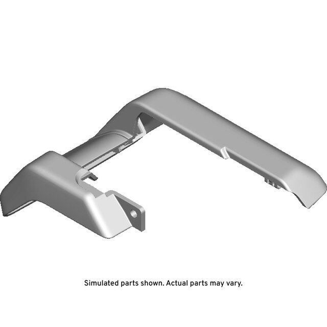 GM Genuine Parts Very Dark Atmosphere Rear Driver Side Seat Track Front Inboard Cover