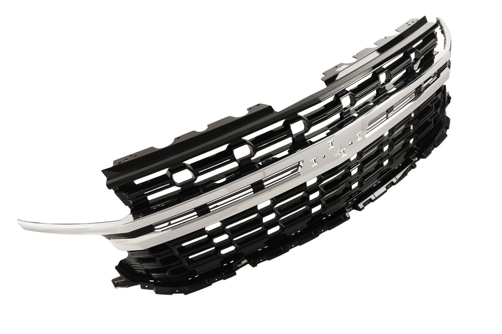 GM Genuine Parts Bright Chrome Front Upper Grille