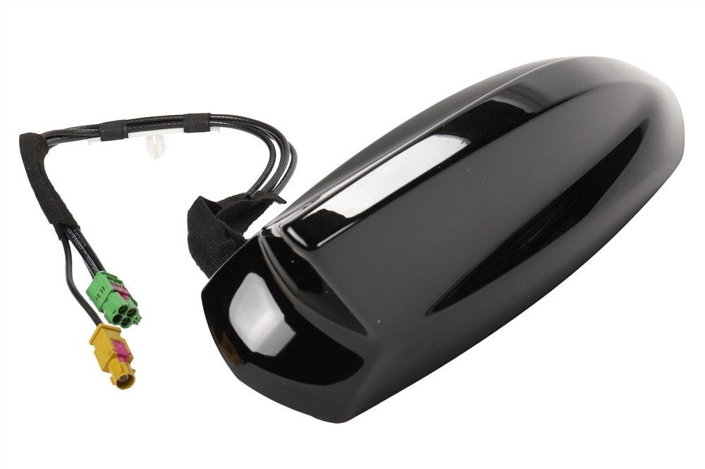 GM Genuine Parts Black Meet Kettle Metallic High Frequency Antenna