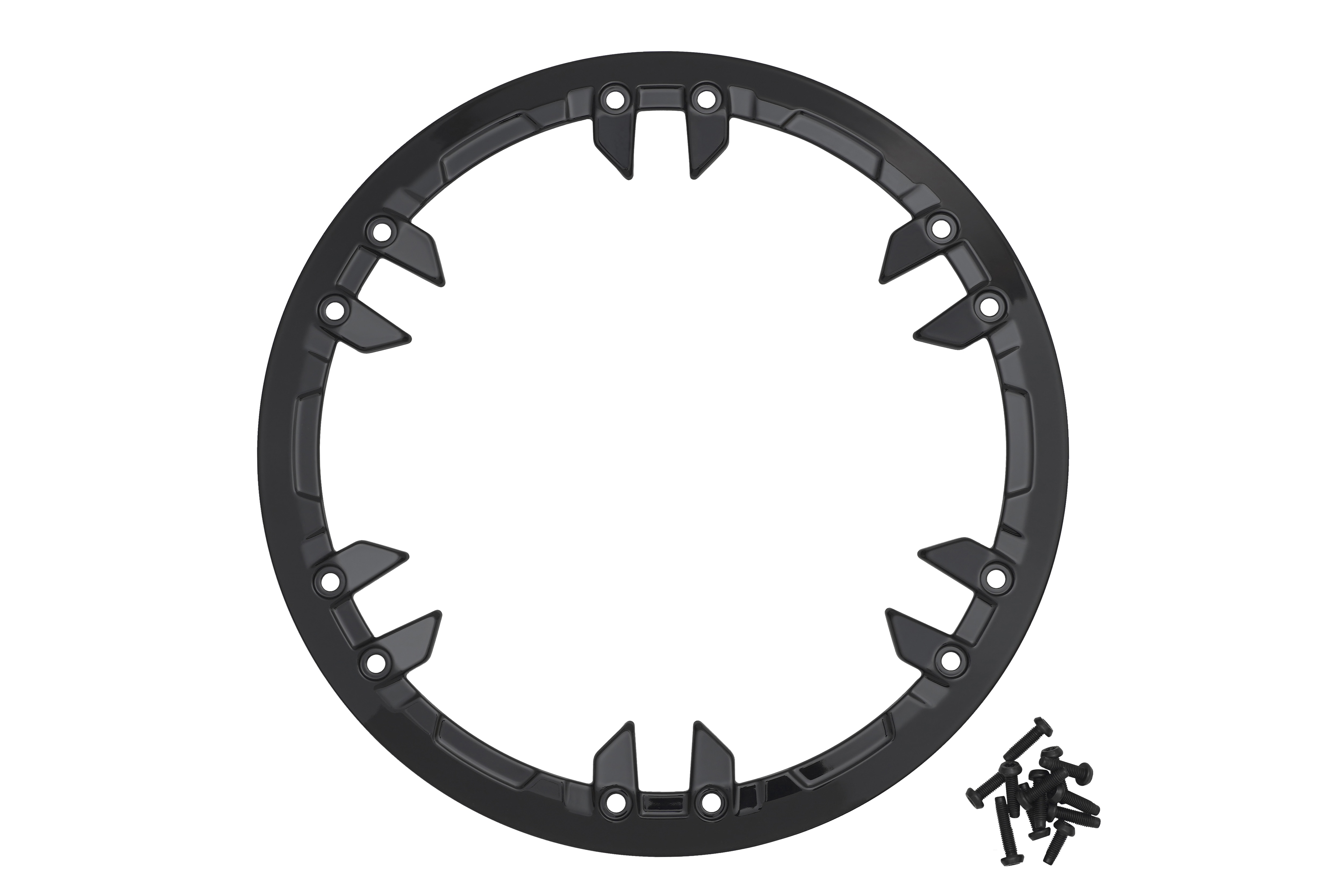 Decorative Trim Ring in Gloss Black