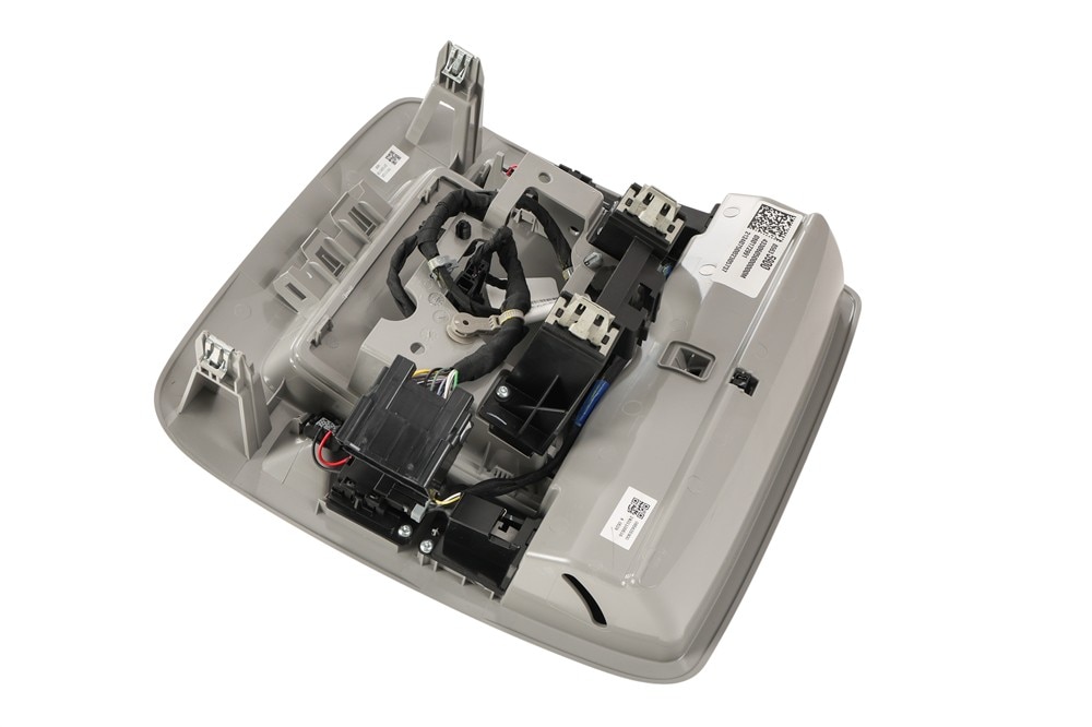 GM Genuine Parts Light Ash Gray Roof Console