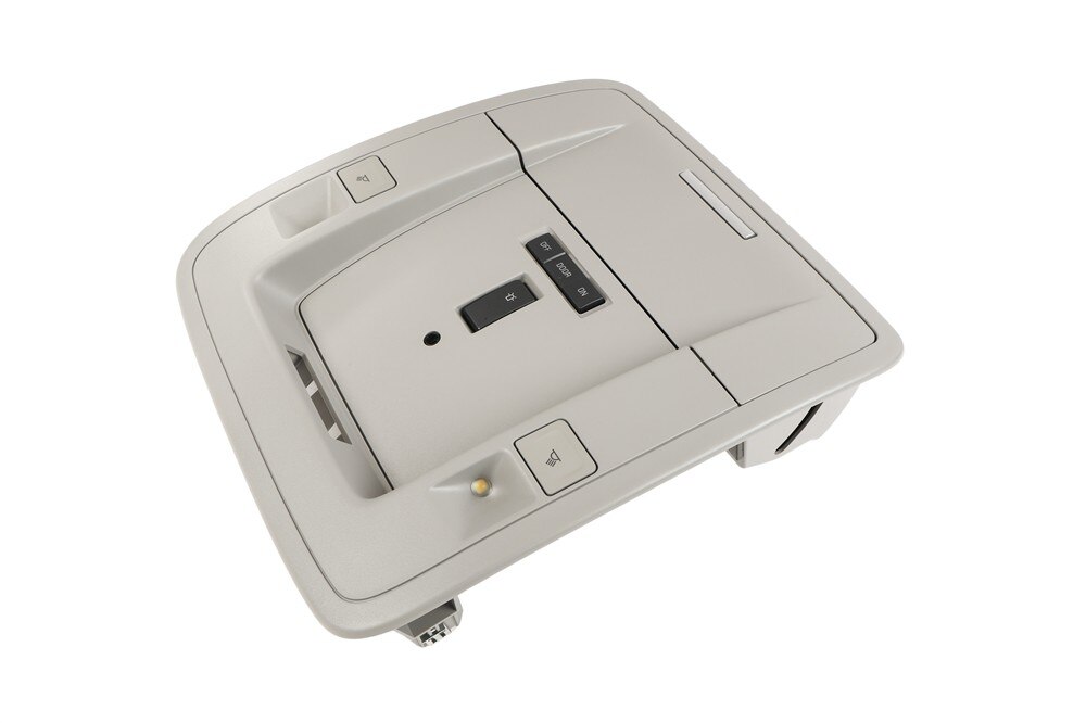 GM Genuine Parts Light Ash Gray Roof Console