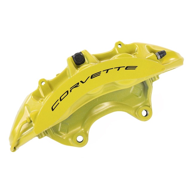 GM Genuine Parts Edge Yellow Metallic Front Passenger Side Brake Caliper without Pads and Bracket