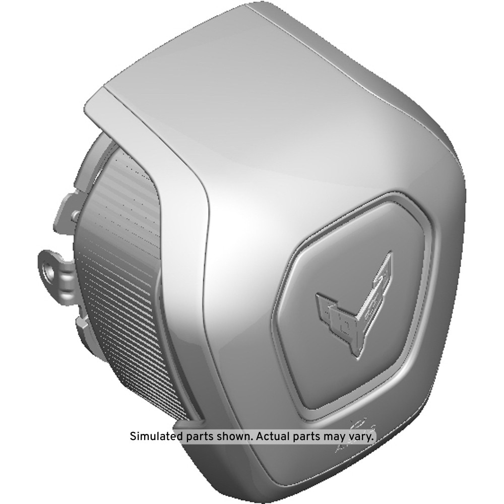 GM Genuine Parts Black Steering Wheel Airbag