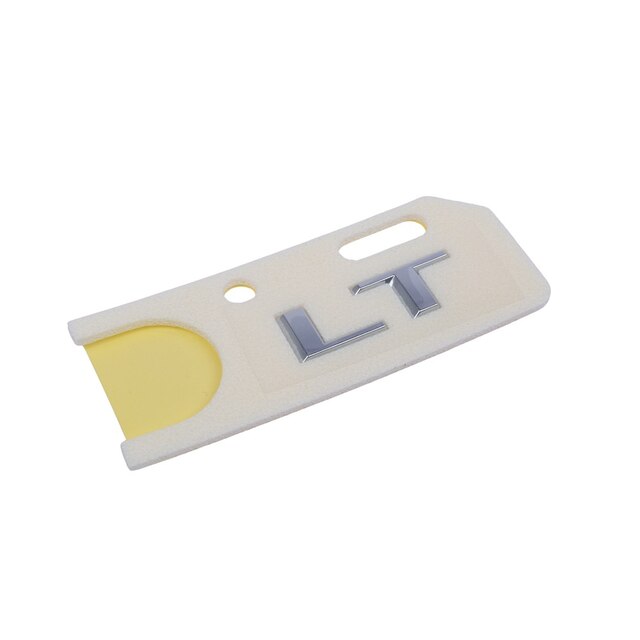 GM Genuine Parts Exterior Bright Chrome Tailgate Trim Level Name Plate