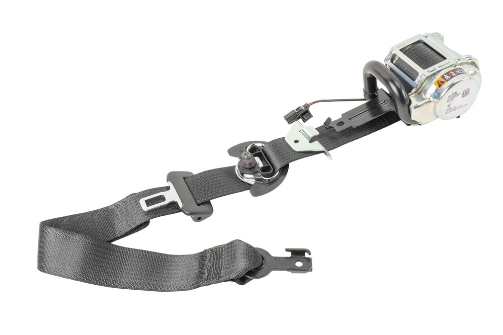 GM Genuine Parts Backen Black Front Passenger Side Seat Belt Retractor Kit