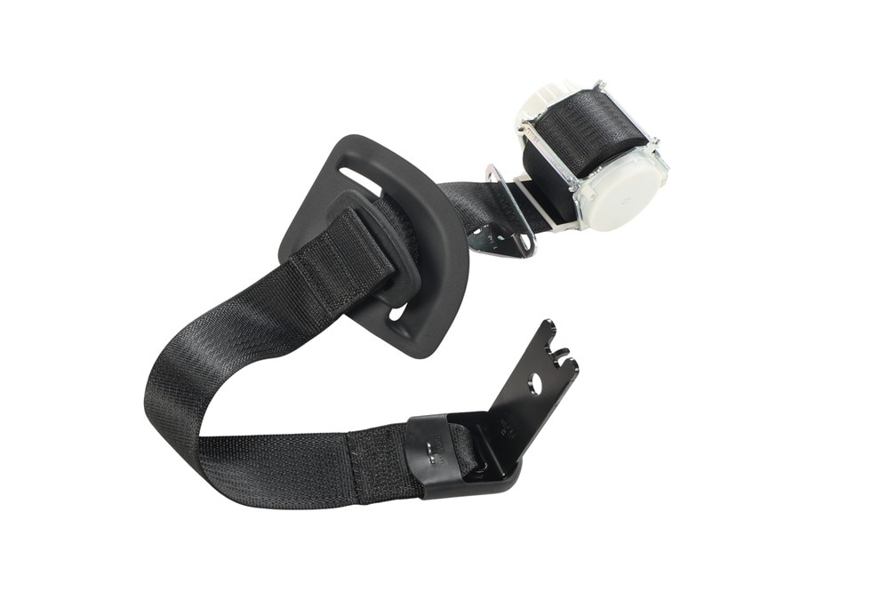 GM Genuine Parts Backen Black Rear Passenger Side Seat Belt Retractor Kit