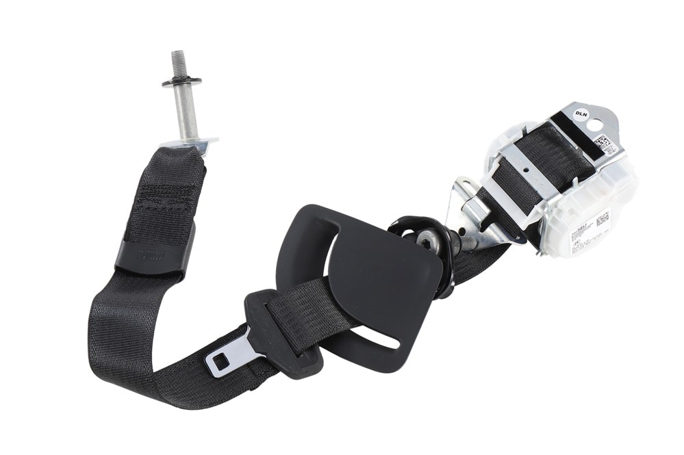 GM Genuine Parts Backen Black Rear Passenger Side Seat Belt Retractor Kit