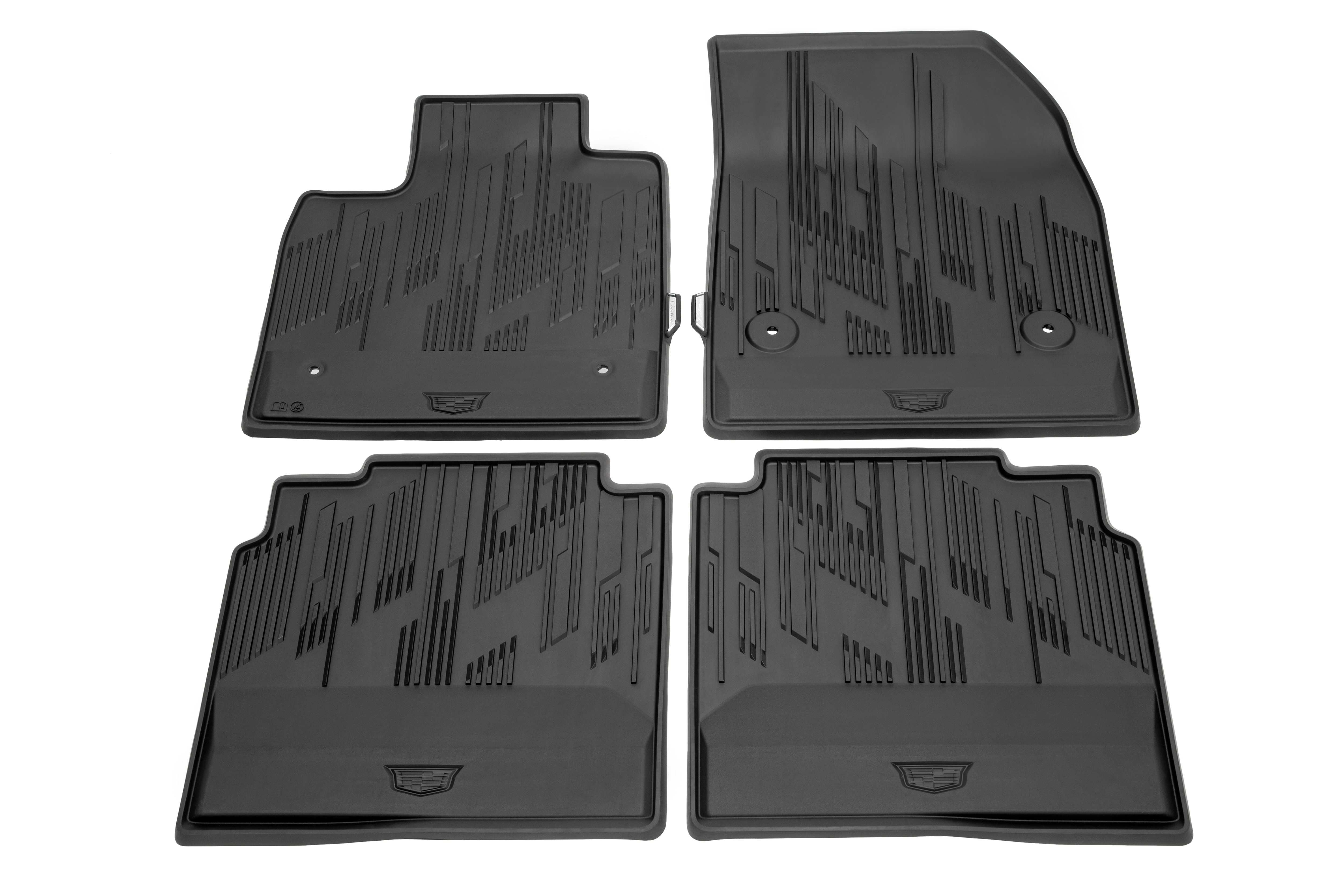 Cadillac First- and Second-Row Premium All-Weather Floor Mats in