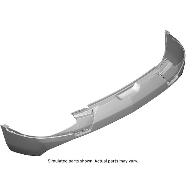 GM Genuine Parts Primed Rear Bumper Lower Fascia