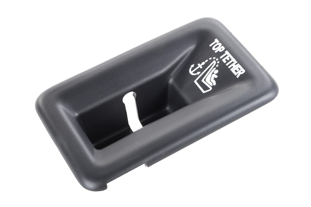 GM Genuine Parts Backen Black Rear Seat Anchor Plate Bezel