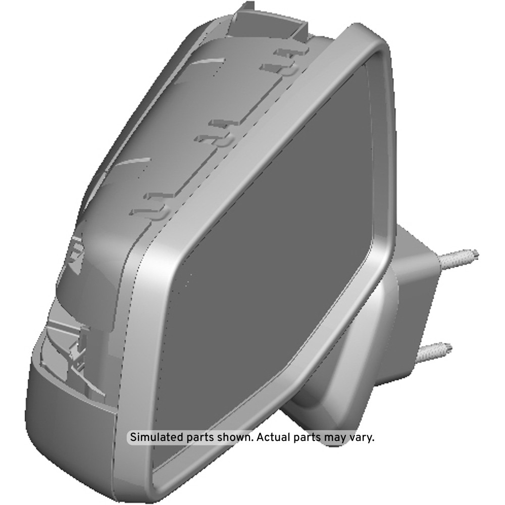 GM Genuine Parts Driver Side Door Mirror without Cover