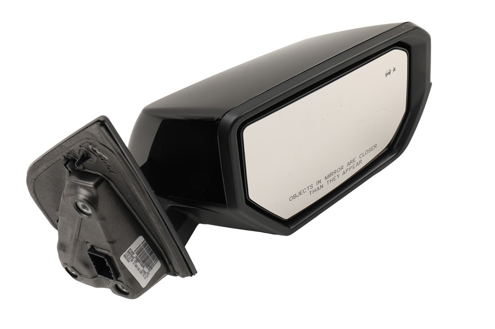 GM Genuine Parts Black Passenger Side Door Mirror