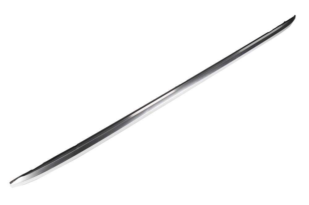 GM Genuine Parts Satin Aluminum Passenger Side Luggage Carrier Side Rail