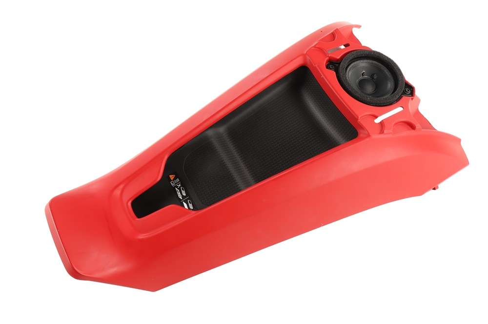 GM Genuine Parts Adrenaline Red Rear Compartment Closeout Panel