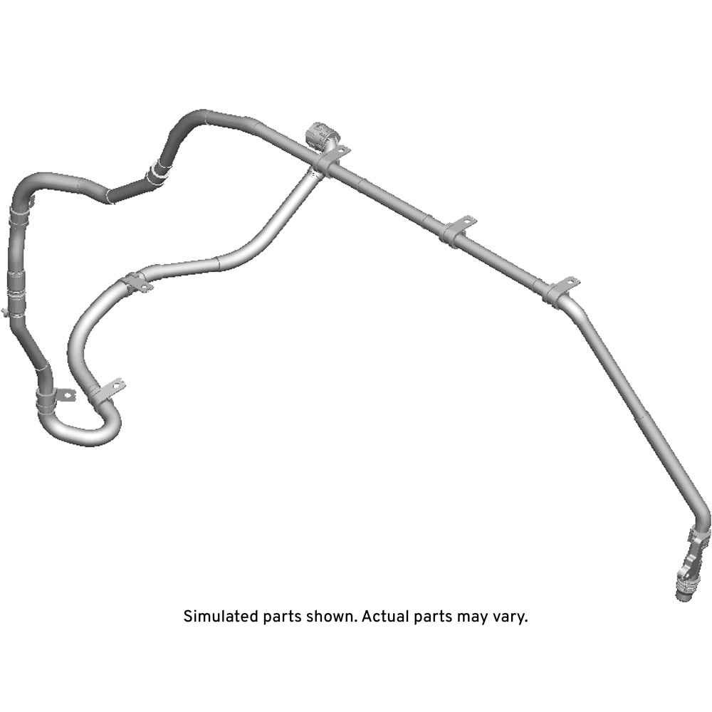 GM Genuine Parts Drive Motor Battery Charger Receptacle Coolant Outlet Hose