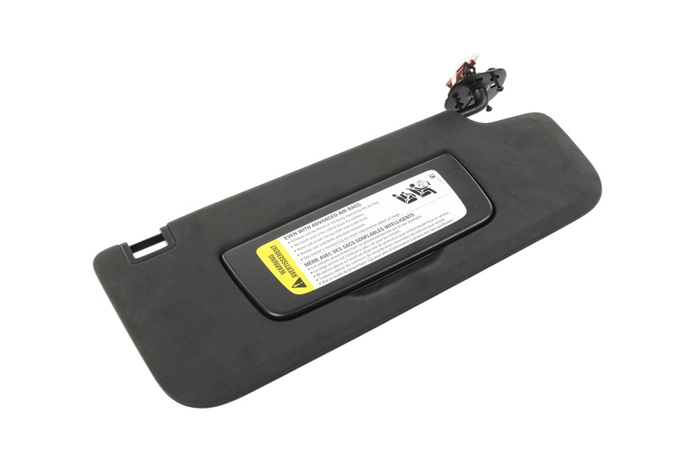 GM Genuine Parts Backen Black Passenger Side Sunshade