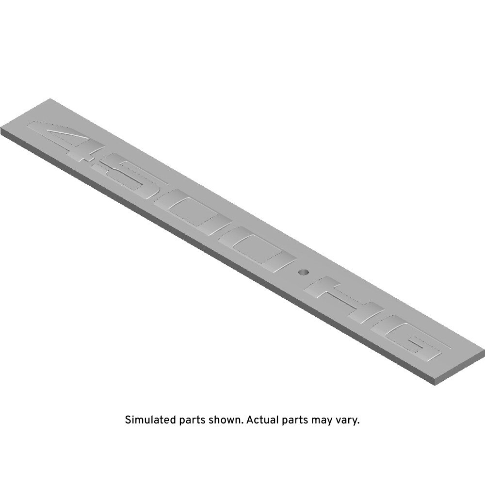GM Genuine Parts Front Side Door Vehicle Name Plate