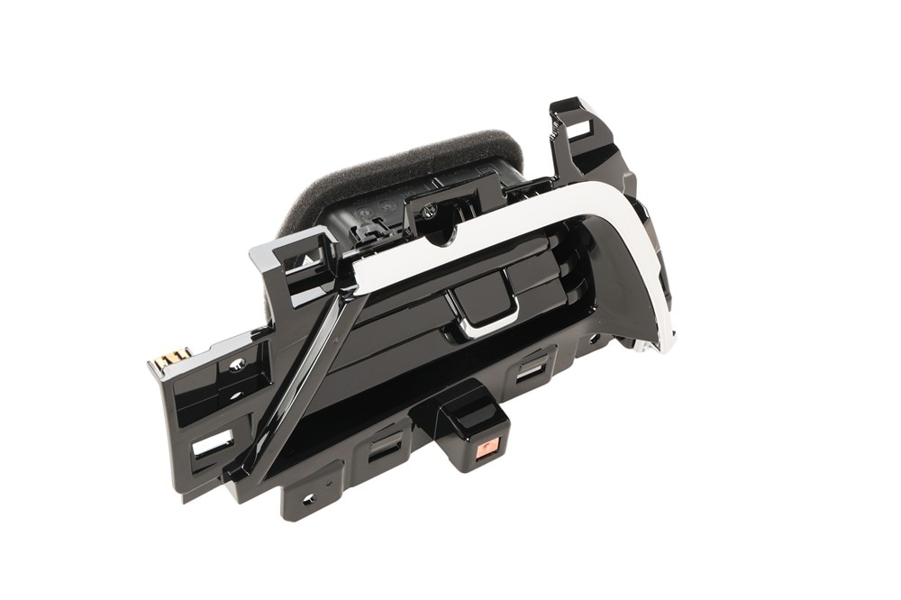 GM Genuine Parts Jet Black Passenger Side Instrument Panel Outer Air Outlet