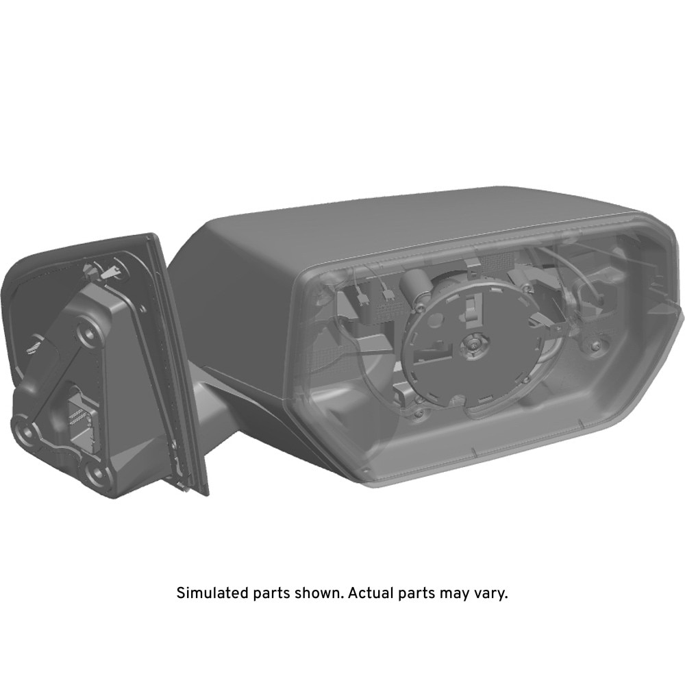 GM Genuine Parts Passenger Side Door Mirror Housing