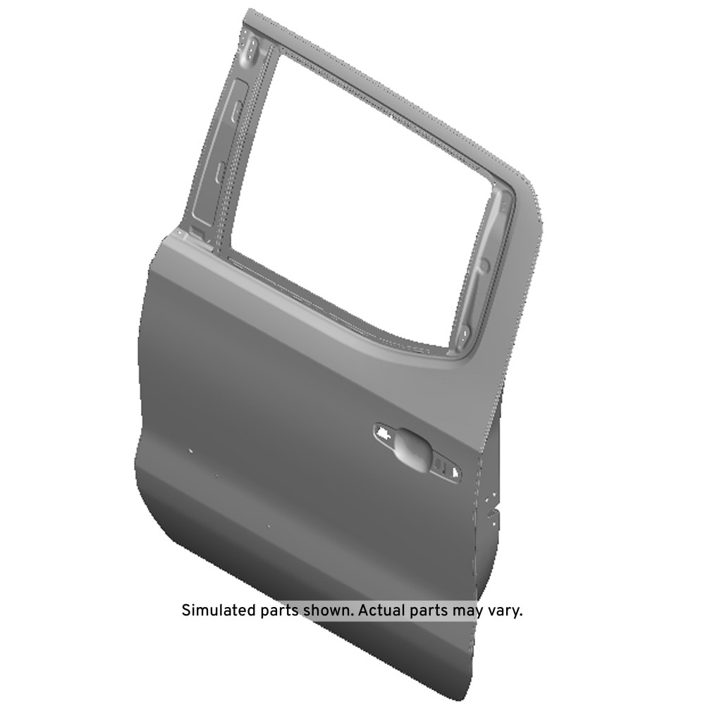 GM Genuine Parts Rear Driver Side Door