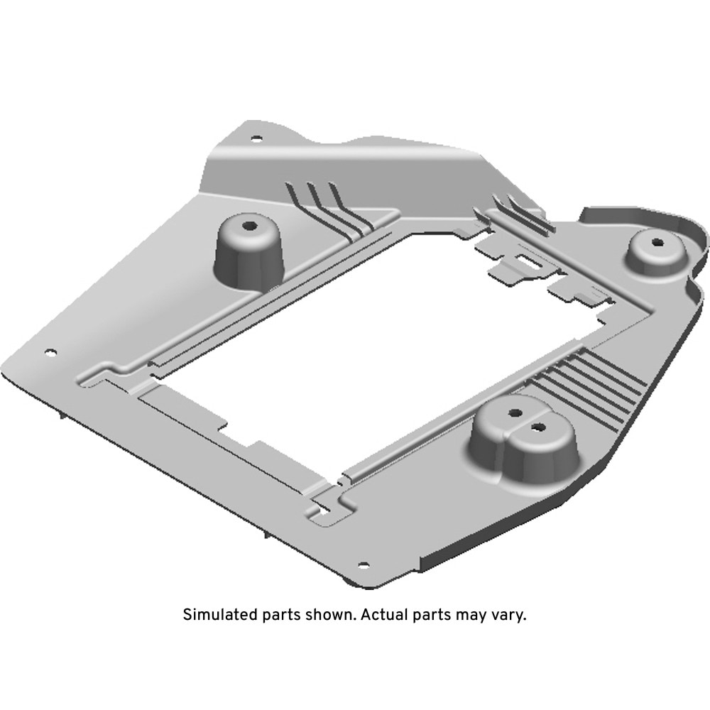GM Genuine Parts Underbody Rear Passenger Side Air Deflector
