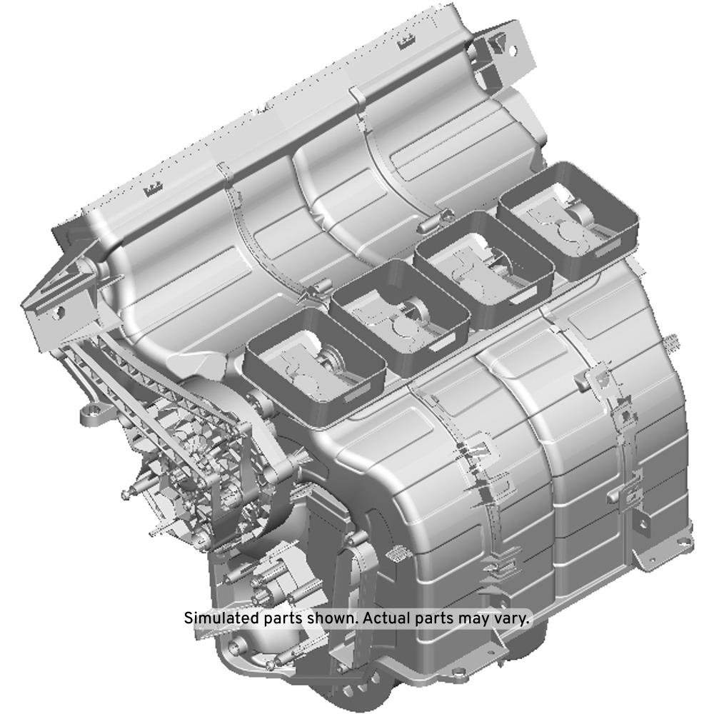 GM Genuine Parts Heater and Air Conditioning Evaporator Case