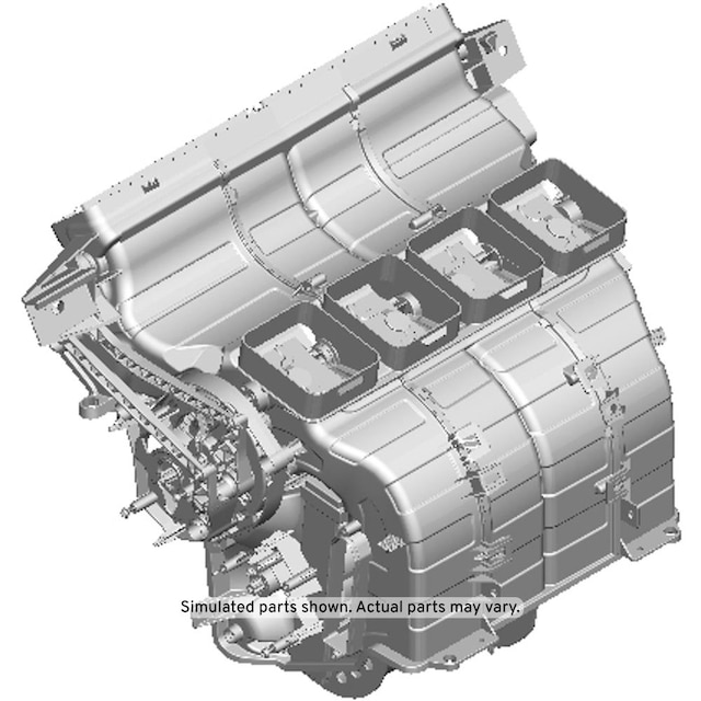 GM Genuine Parts Heater and Air Conditioning Evaporator Case