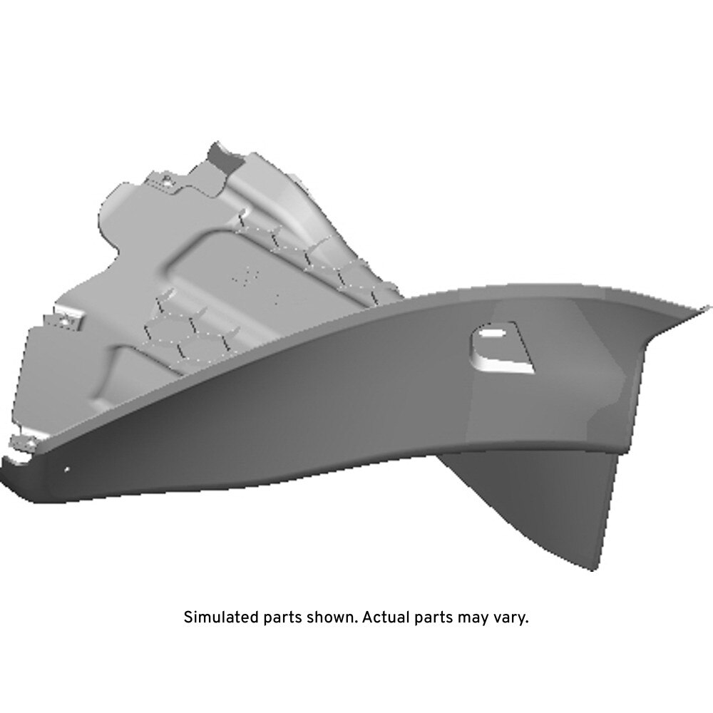 GM Genuine Parts Front Bumper Fascia Driver Side Extension