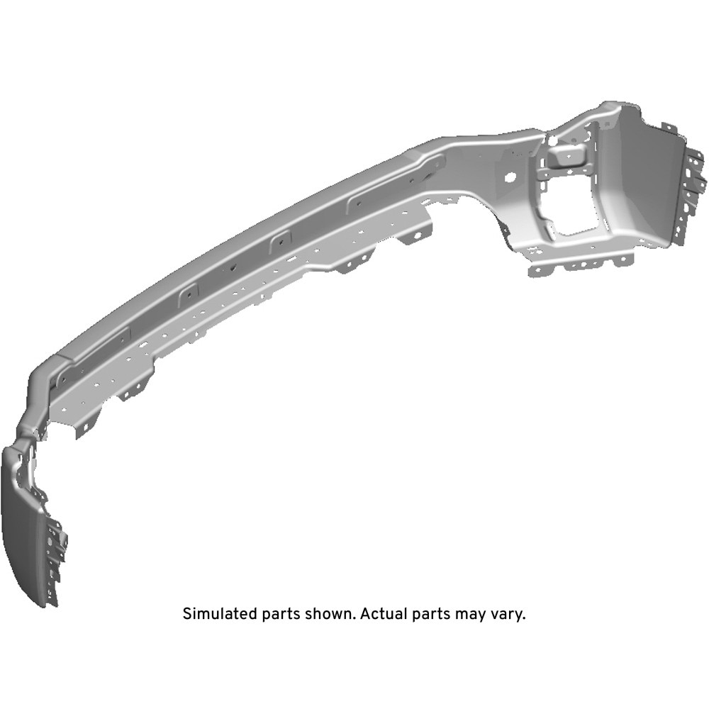 GM Genuine Parts Primed Front Bumper Impact Bar