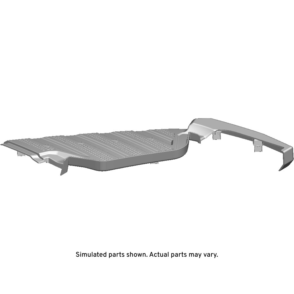 GM Genuine Parts Front Bumper Passenger Side Upper Fascia