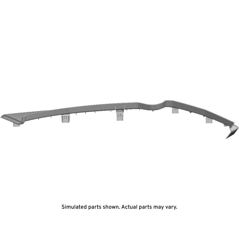 GM Genuine Parts Front Bumper Passenger Side Upper Fascia