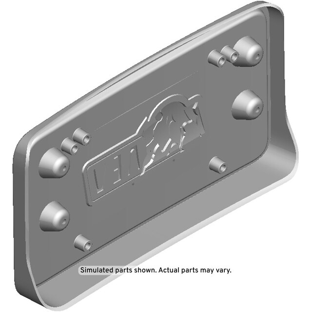GM Genuine Parts Front Bumper Upper Fascia