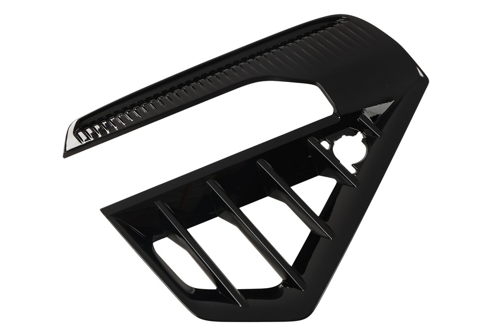 GM Genuine Parts Black Front Bumper Fascia Driver Side Molding
