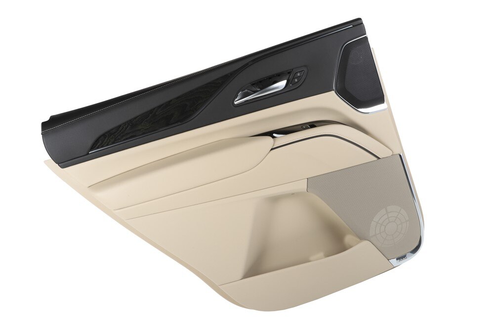 GM Genuine Parts Jet Black Rear Driver Side Door Trim