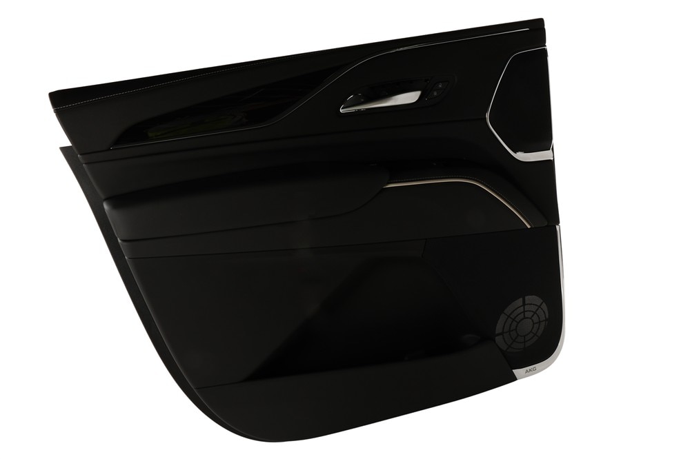 GM Genuine Parts Jet Black Rear Driver Side Door Trim
