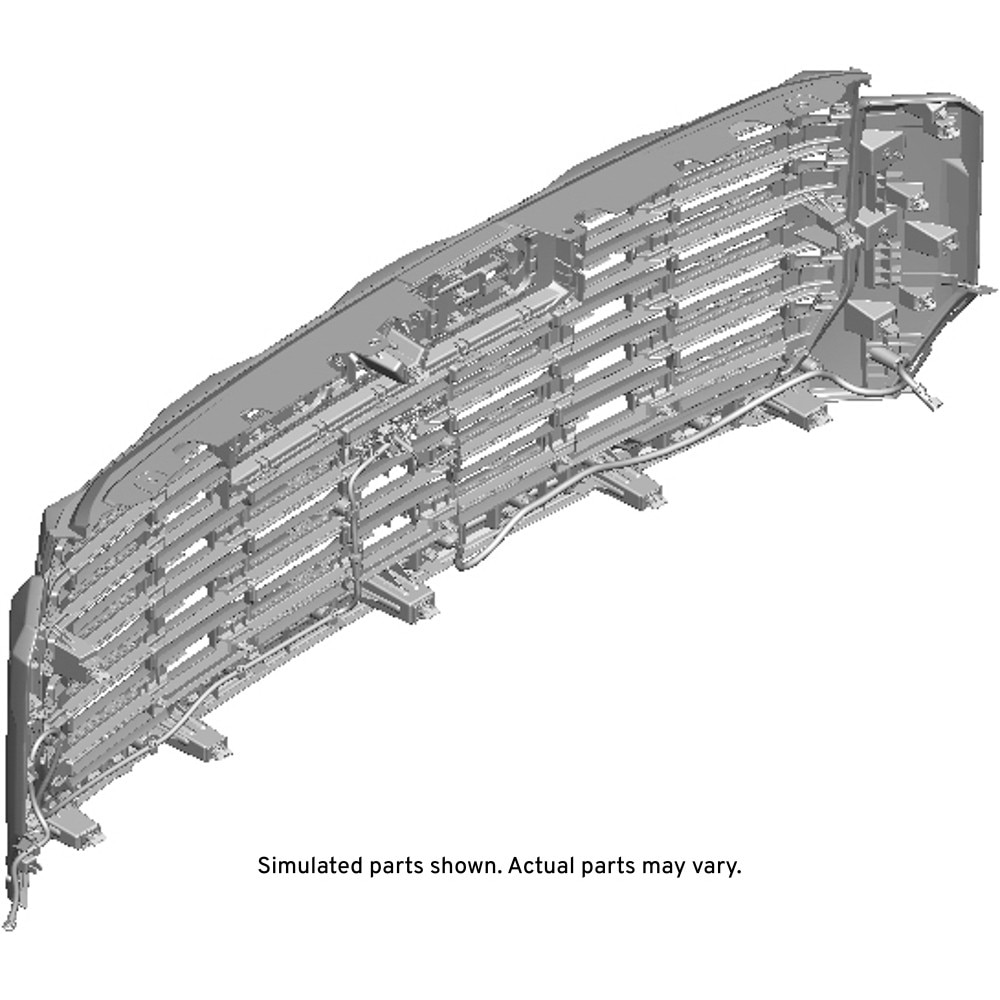 GM Genuine Parts Vader Chrome Front Grille