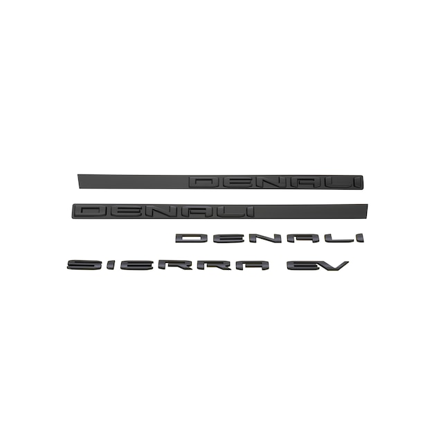 Sierra Emblems in Black
